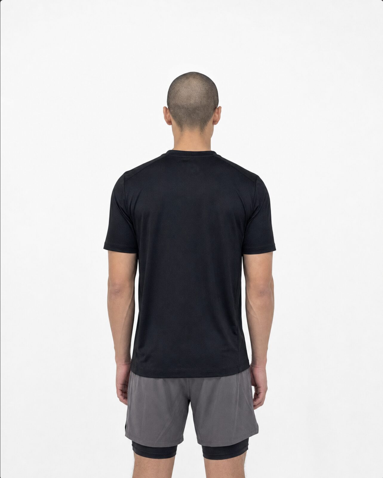 Diolo Kinetic Tee in black — detail